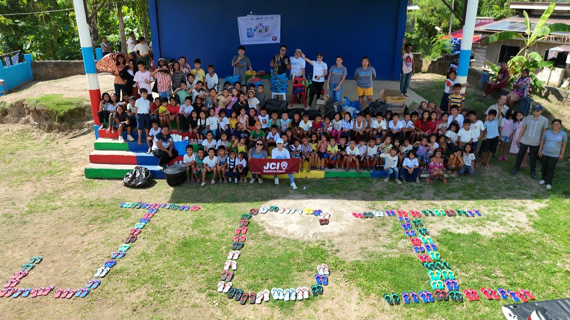 Bags to School community project by JCI Boholana Kisses